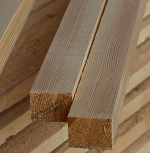 Бруски деревянные 50х40х3000 лиственница